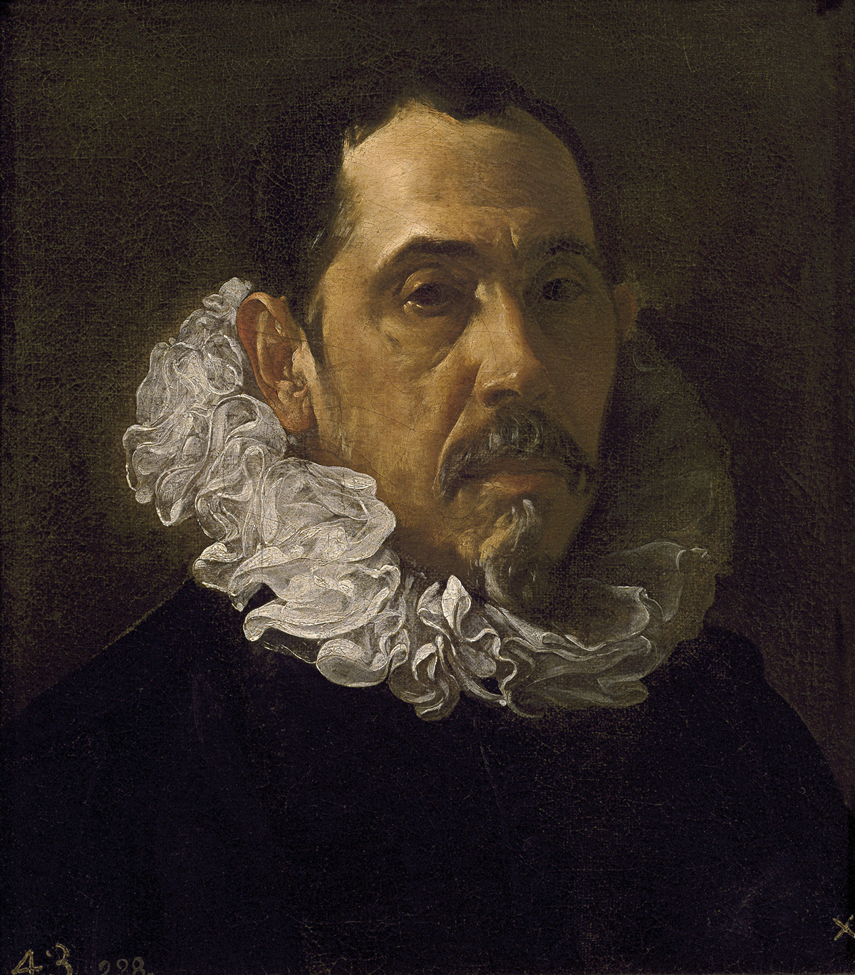 portrait of pacheco by diego velazquez